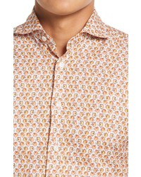 Eton Slim Fit Cocktail Print Dress Shirt