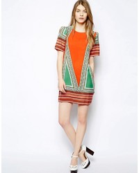 Yumi Bold Print Tunic Dress