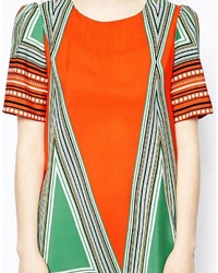 Yumi Bold Print Tunic Dress