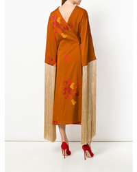 Ellery Fringed Kimono Dress