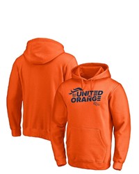 FANATICS Branded Orange Denver Broncos Reunited In Orange Pullover Hoodie