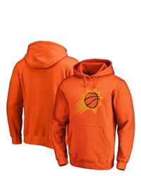 FANATICS Branded Orange Phoenix Suns Primary Team Logo Pullover Hoodie