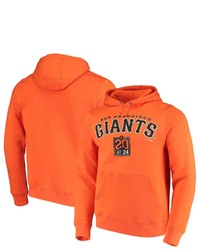 FANATICS Branded Orange San Francisco Giants 20 At 24 Pullover Hoodie