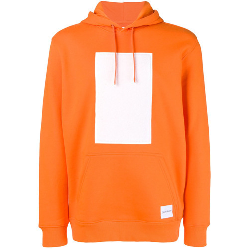 calvin klein hoodie orange