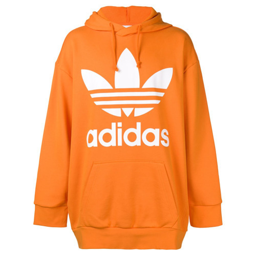 orange adidas hoodie