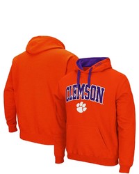 Colosseum Orange Clemson Tigers Big Tall Arch Logo 20 Pullover Hoodie