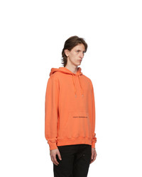 Stolen Girlfriends Club Orange Stolen Warp Hoodie