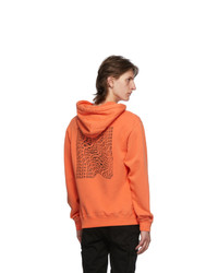 Stolen Girlfriends Club Orange Stolen Warp Hoodie