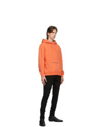 Stolen Girlfriends Club Orange Stolen Warp Hoodie