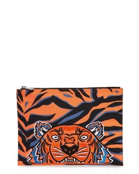 Kenzo A4 Tiger Graphic Pouch