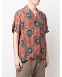 Paura Jeremy Bandana Print Shirt