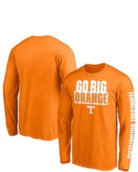 FANATICS Branded Tennessee Orange Tennessee Volunteers Hometown 2 Hit Long Sleeve T Shirt At Nordstrom