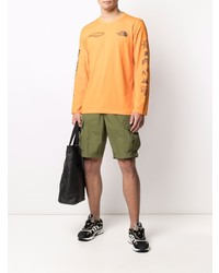 The North Face Graphic Print Long Sleeve T Shirt