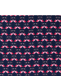 Flamingo Heart Printed Pocket Square