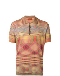 Missoni Optical Print Polo Shirt