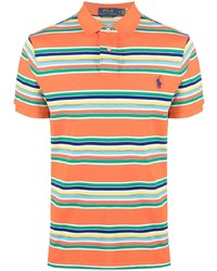 Polo Ralph Lauren Stripe Print Short Sleeved Polo Shirt