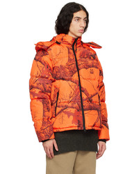 The Very Warm Orange Realtree Edge Edition Puffer Jacket