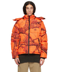 The Very Warm Orange Realtree Edge Edition Puffer Jacket