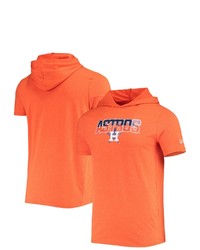 New Era Heathered Orange Houston Astros Hoodie T Shirt In Heather Orange At Nordstrom