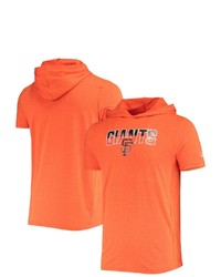 New Era Heathered Orange San Francisco Giants Hoodie T Shirt In Heather Orange At Nordstrom
