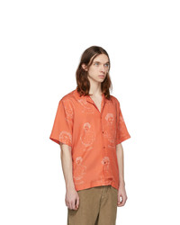 Band Of Outsiders Red Summer Shirt