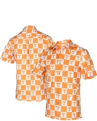 TELLUM AND CHOP Tennessee Orange Tennessee Volunteers Logo Floral Button Up Shirt At Nordstrom