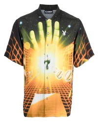 Pleasures X Playboy Solar Graphic Print Shirt