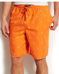 Polo Ralph Lauren Allover Pony Pajama Shorts, $32 | Macy's | Lookastic