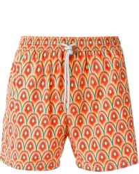 Capricode Printed Swim Shorts