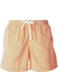 Kiton Floral Print Swim Shorts