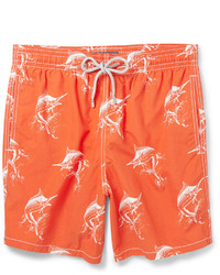 Vilebrequin Moorea Mid Length Printed Swim Shorts