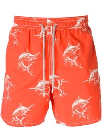 Vilebrequin Sword Fish Print Swim Shorts