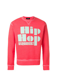 DSQUARED2 Hip Hop Print Sweatshirt