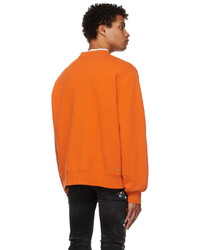Amiri Orange Bandana Sweatshirt