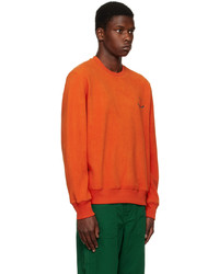 Ps By Paul Smith Orange Happy Sweatshirt