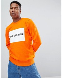 Calvin Klein Jeans Sweatshirt Box Logo Tiger