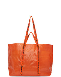 Off-White Orange New Commercial Tote