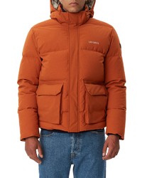 LES DEUX Maddox Down Water Resistant Hooded Puffer Jacket