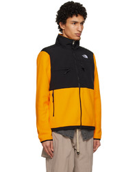 The North Face Orange Black Denali Jacket