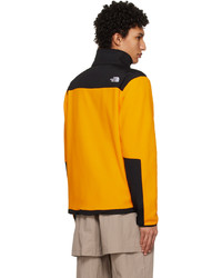 The North Face Orange Black Denali Jacket