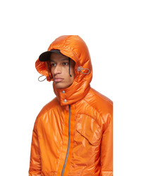 A-Cold-Wall* Orange Dissection Puffer Jacket