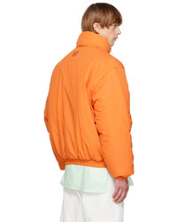 Acne Studios Orange Padded Jacket