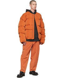 A. A. Spectrum Orange Wadrian Down Jacket