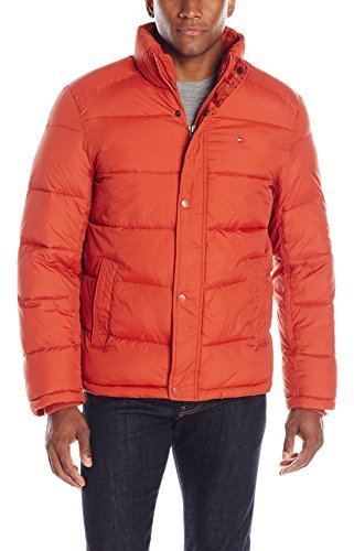 tommy hilfiger orange jacket
