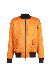Mostly Heard Rarely Seen Quilted Bomber Jacket