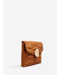 Mango Quilted Clutch