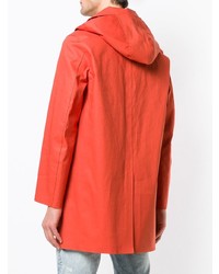 MACKINTOSH Jaffa Bonded Cotton Short Hooded Coat Gr 010