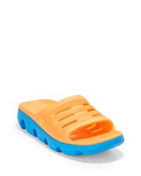 Cole Haan 4zerogrand All Day Slide Sandal In Bright Marigolddresden Blue At Nordstrom