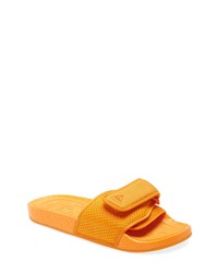 adidas Y 3 X Pharrell Williams Boost Sport Slide Sandal In Bright Orange At Nordstrom