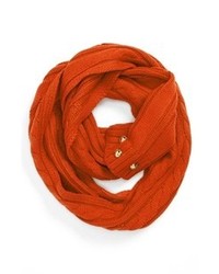 MICHAEL Michael Kors Michl Michl Kors Buttoned Infinity Scarf Orange Spice One Size One Size